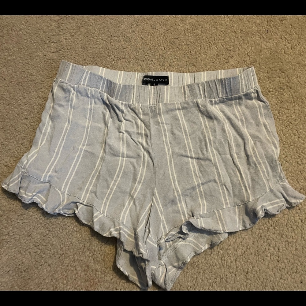 Kendall and Kylie Light Blue Shorts